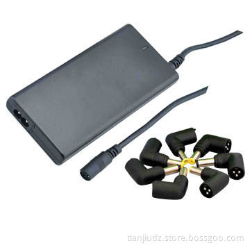 External Super Slim 65W Real CE Mark Universal Charger with USB Charging Port, 5V, 1A